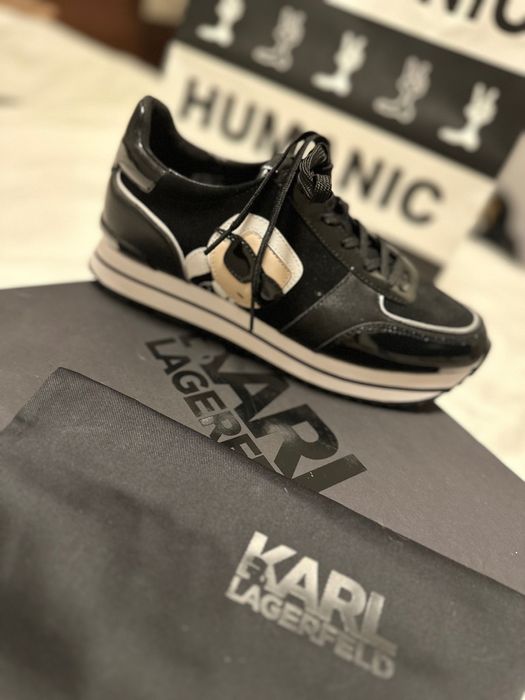 Спортно елегантни дамски обувки Karl Lagerfeld