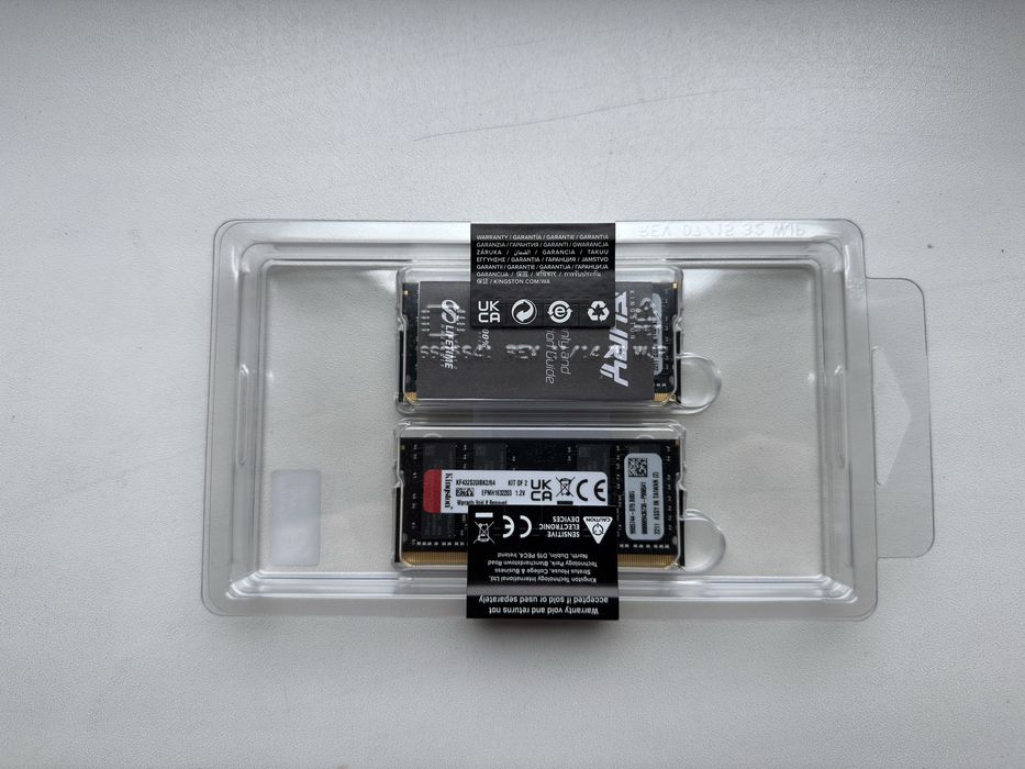 Vând Kit SODIMM DDR4 3200Mhz, 64GB sigilat