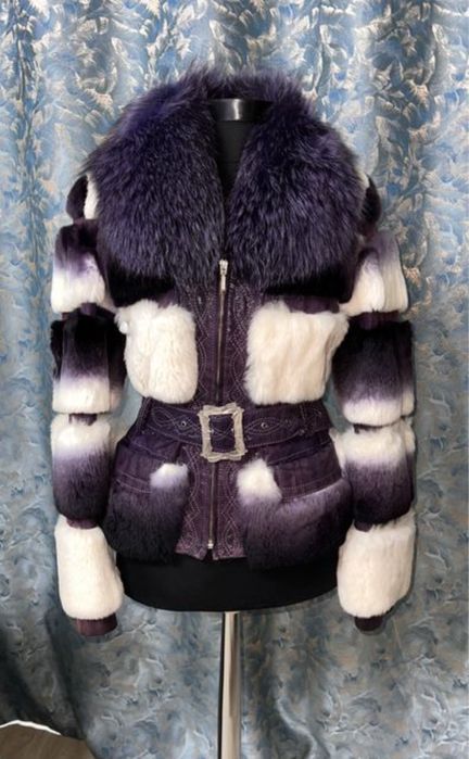 Geaca din blana de chinchilla