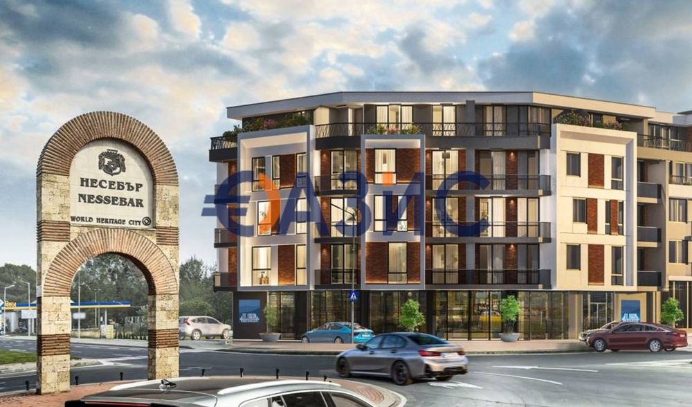 Апартамент с 2 спални в комплекс Melia Florence в Несебър, България, 80,61 кв. м, 116891 евро #33675208