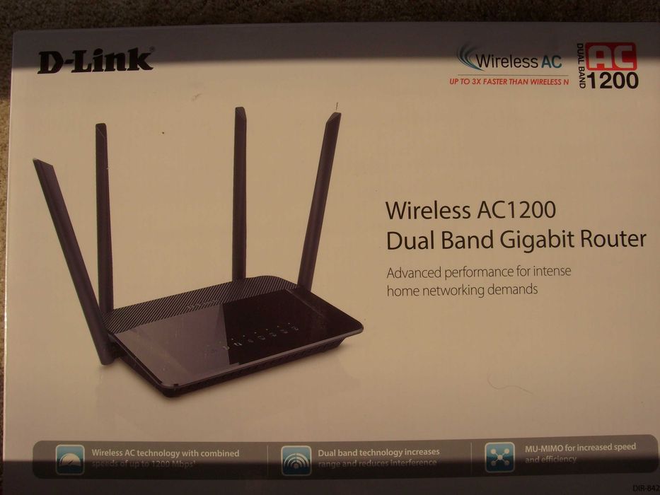 Router D-LINK DIR-842,Dual-Band 300+867 Mbps, WAN, LAN