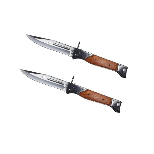 Set doua briceaguri de vanatoare, AK-47 Assault, 22 cm,​ teaca inclusa