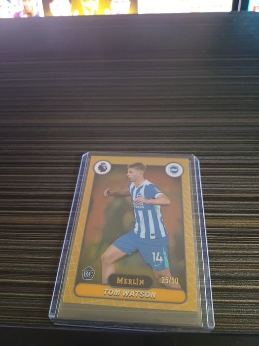 Tom Watson Brighton /50 card