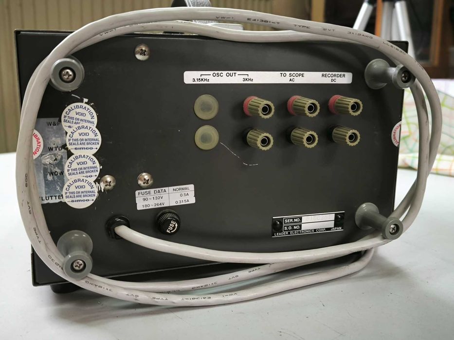 Leader LFM-39A (W&F meter)
