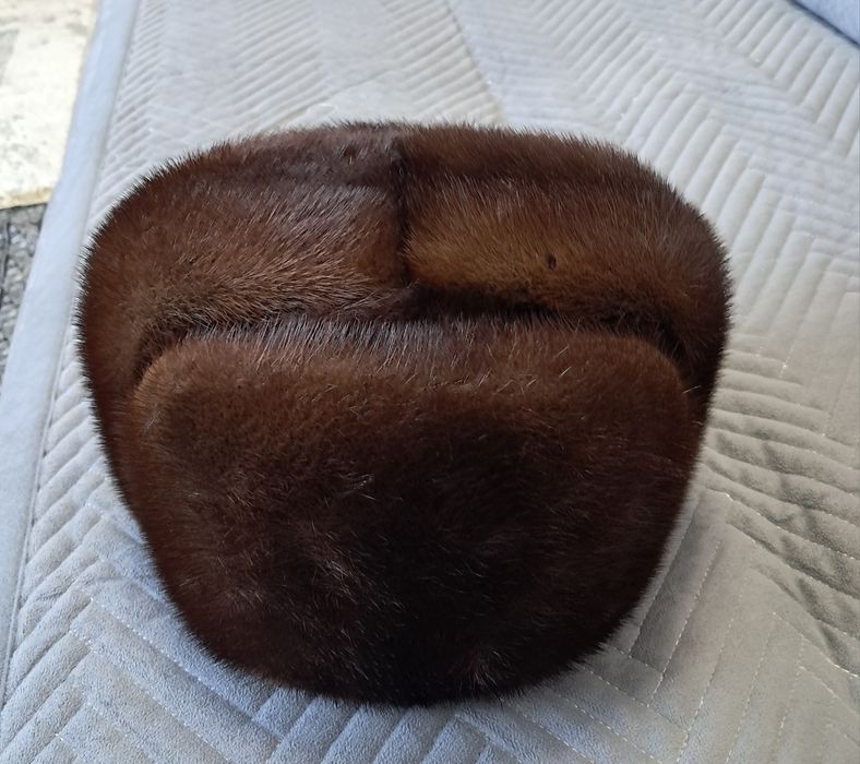 Шапка вязанная тёплая