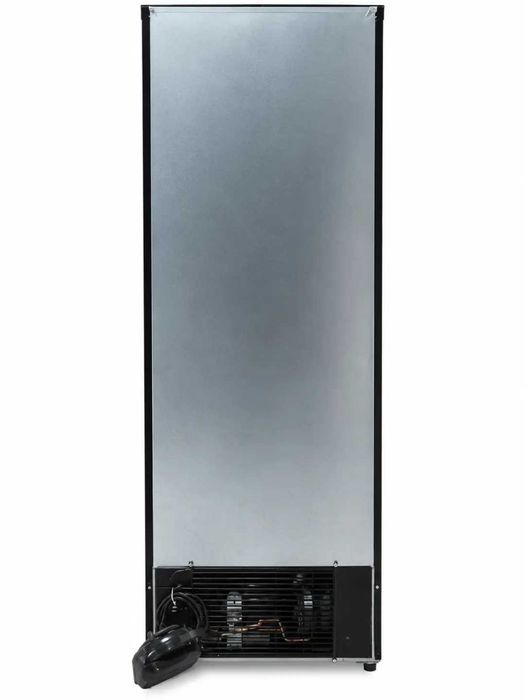 Vitrine frigorifice verticale 1 ușă sticlă curbată, 394 L, LED, 0…+10 °C - GARANTIE 3 ANI