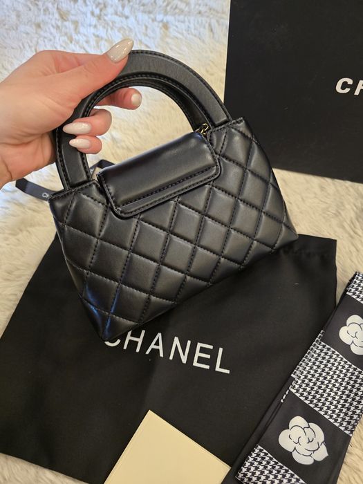 Налична чанта Chanel Kelly 23K Black