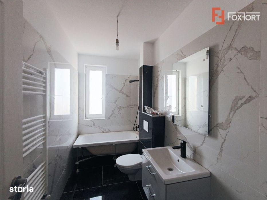 Apartament cu o camera, bucatarie inchisa in Giroc