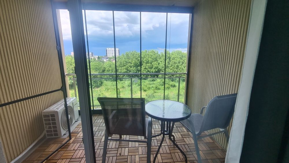 Ofer spre închiriere apartament 2 camere Aviatiei Apartments  cu parcare subterana