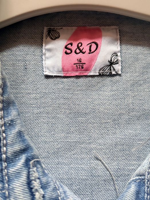 Rochița -sarafan casual denim fete 15-16 ani