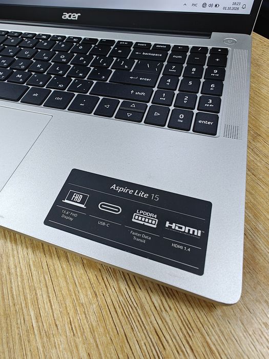 Ноутбук Acer | Intel N4500 | 256гб NVMe | ОЗУ 8гб