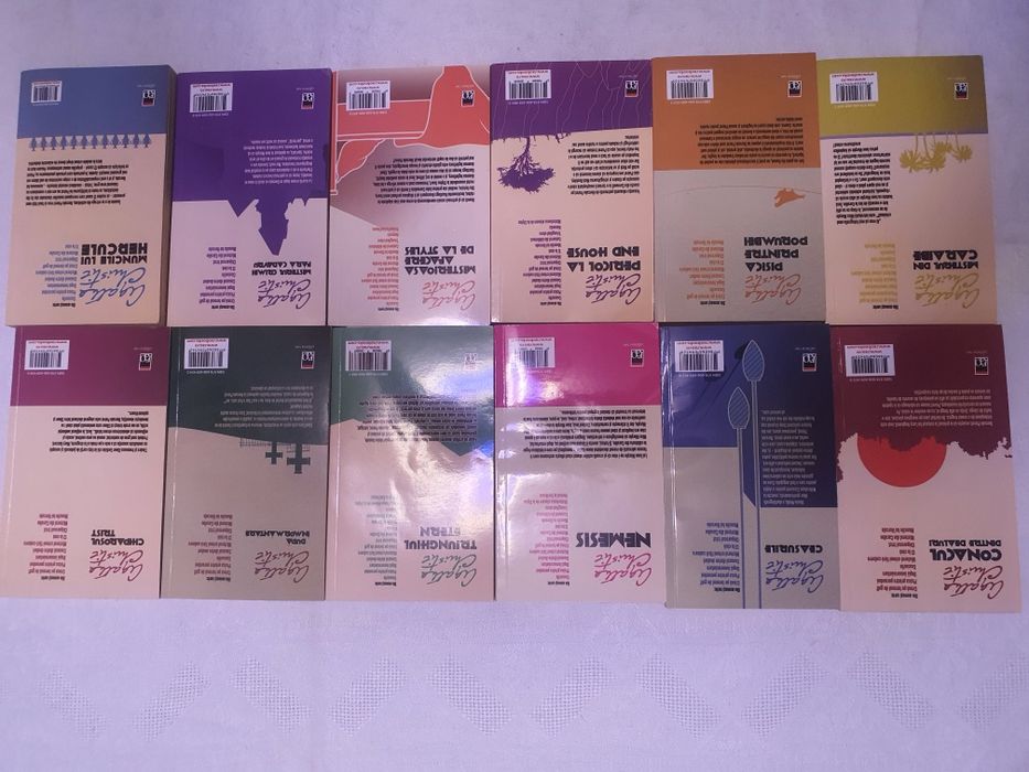 Ian Fleming  007    Agatha Christie  H.Poirot Stieg Larsson  3 volume
