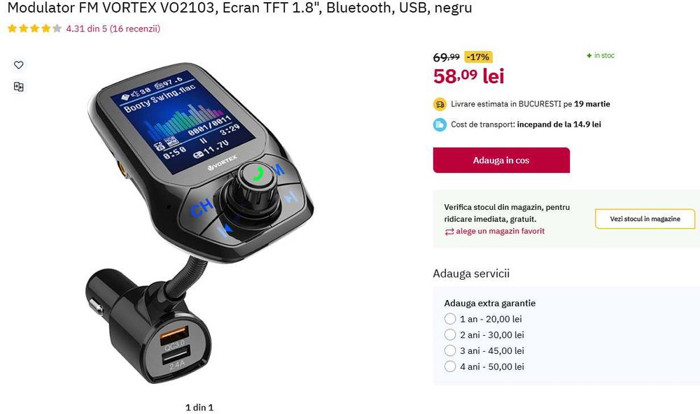 Modulator FM  Vortex