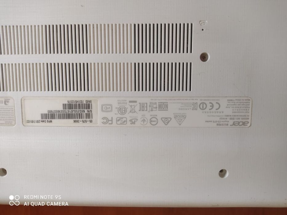 Acer aspire e5 575