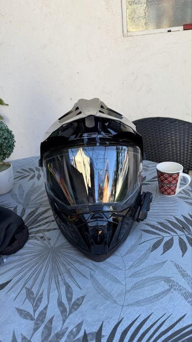 Карбонова каска LS2 mx701 размер ХЛ/Л
