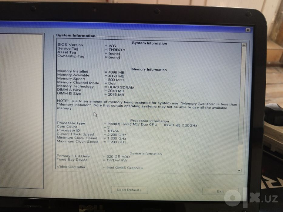 Ноутбук dell 4gb ddr3
