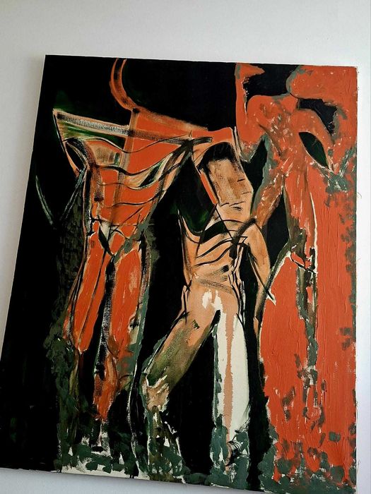 Tablou „Cavalerii Teutoni”, Laura Gheorghiu 1997