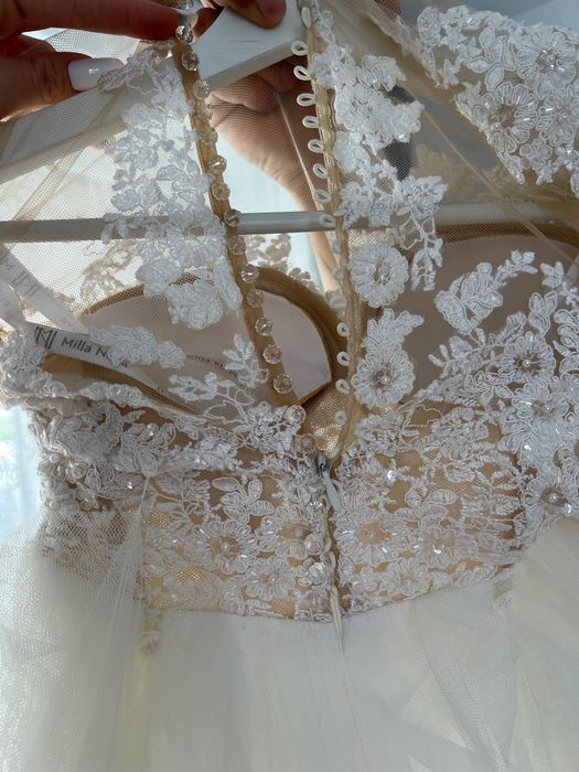 Vand rochie de mireasa milla nova 1200 lei Brasov