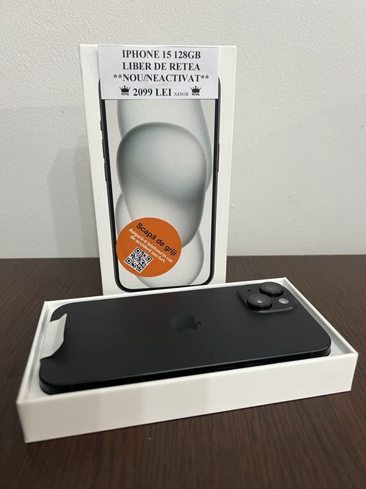 Amanet Royal CB: Iphone 15 128gb Nou Neactivat Fullbox