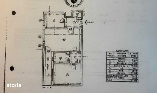 Apartament 2 camere de vanzare Lujerului-Veteranilor