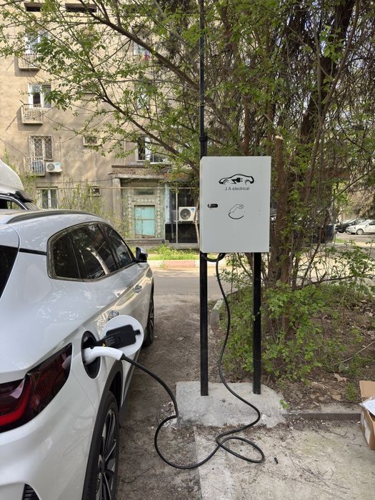 Установка зарядных устройств