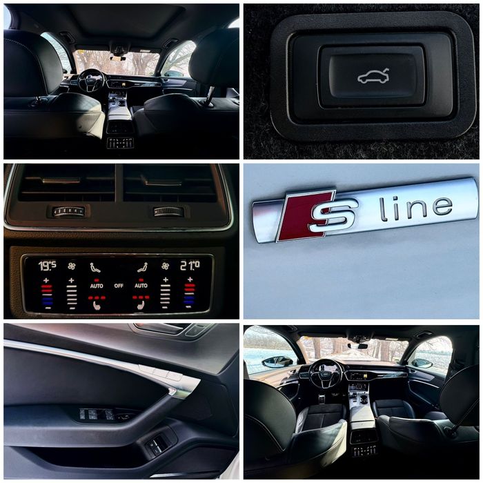 Vand Audi A6 Quattro 2.0 TFSI, S-Line, 367cp ,Alb