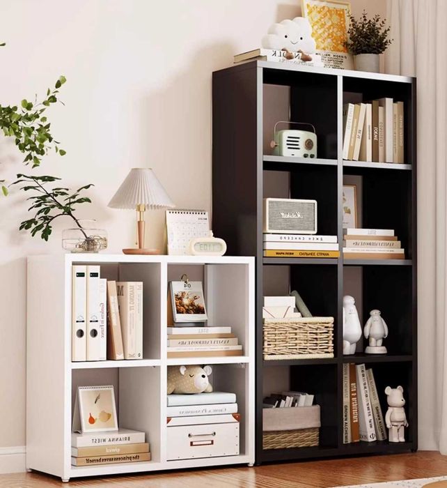 Shkaf javonlari bor\Книжные узкие полки для хранения папок и книг