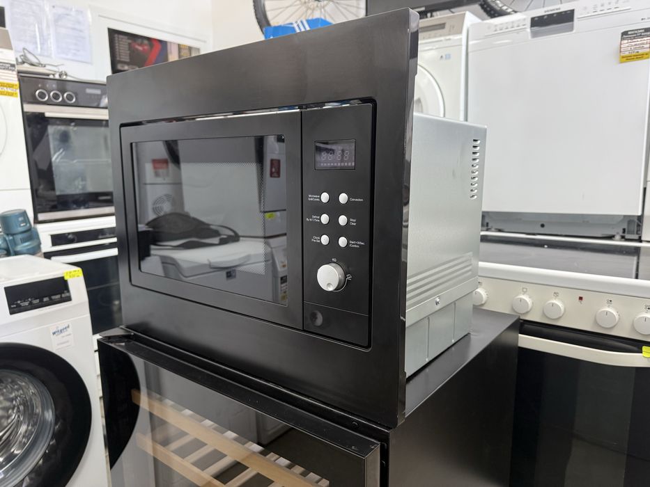 Микровълнова фурна за вграждане Exquisit EMW2546HIBLACK 25л 900W 2500W Микровълнова печка конвекция