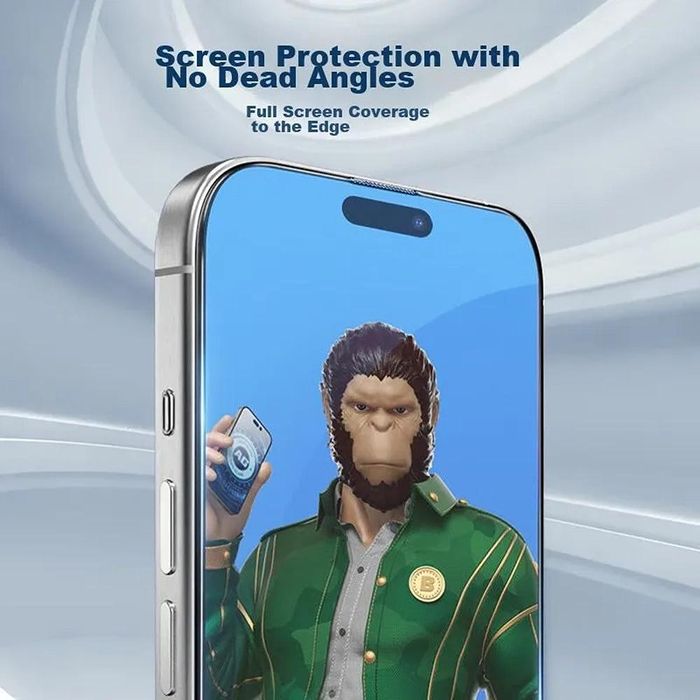 Blueo full cover anti-glare glass anti static - протектор с матово пок