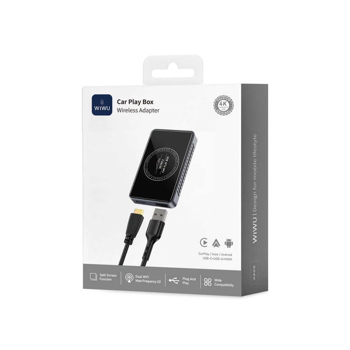 WiWU CarPlay Box Wi-CP004 Бесшовная интеллектуальная интеграция