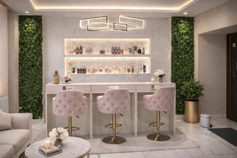 Mobilier pentru salon de înfrumusețare