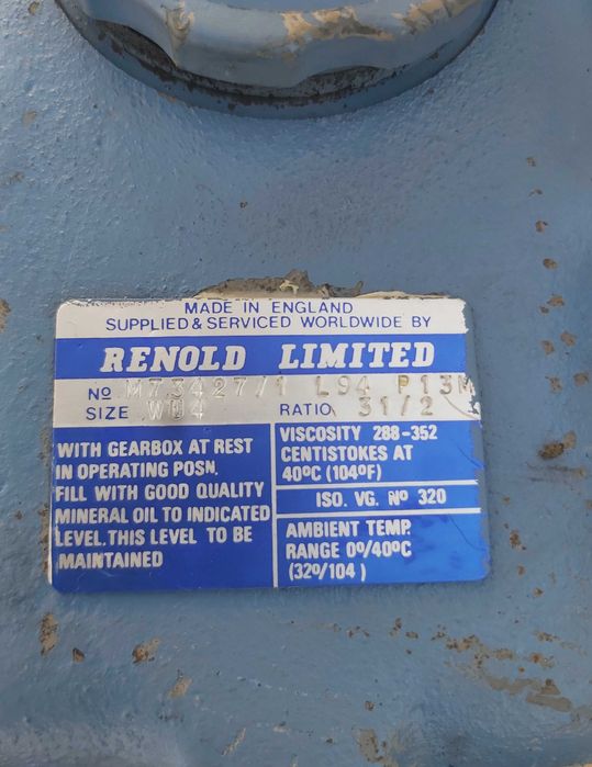 Motor cu Reductor 10.7 kw Forță 380v