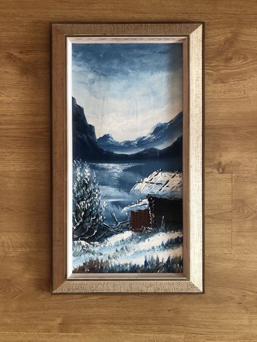 Картина зимна