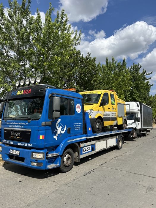 MAN TGL 10.180 Platforma Hidraulica Tractari Auto