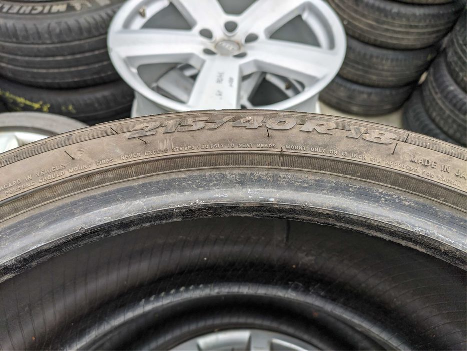 2бр Зимни гуми 215 40 18 - Toyo