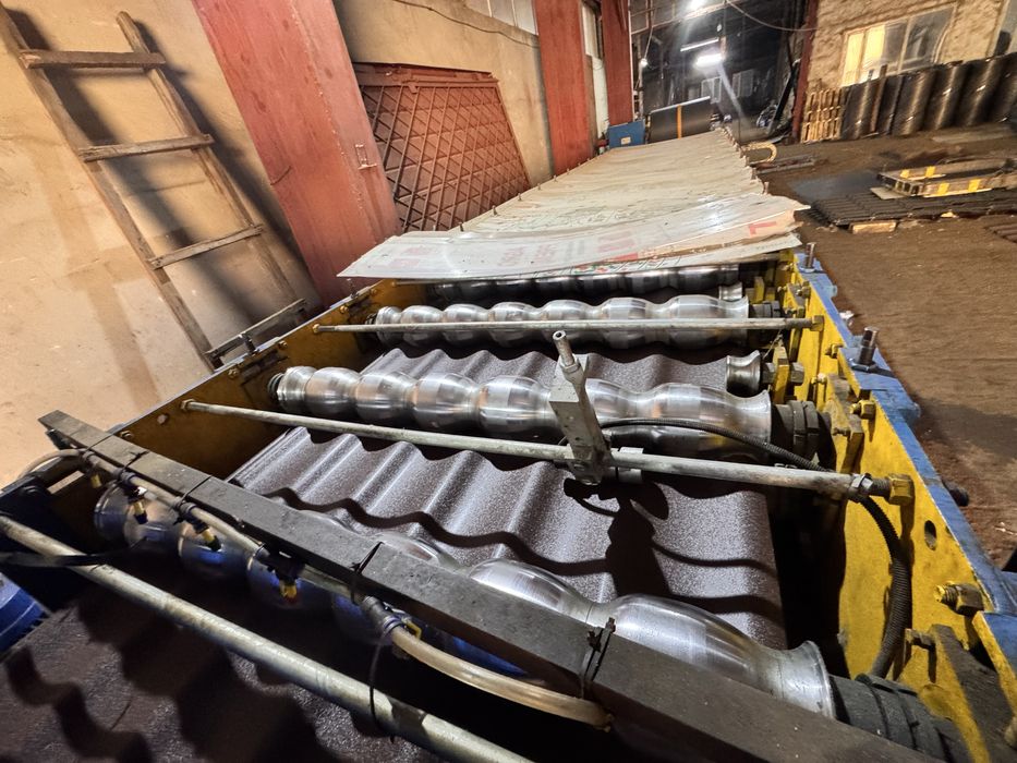 Линия металло черепицы супер монторей