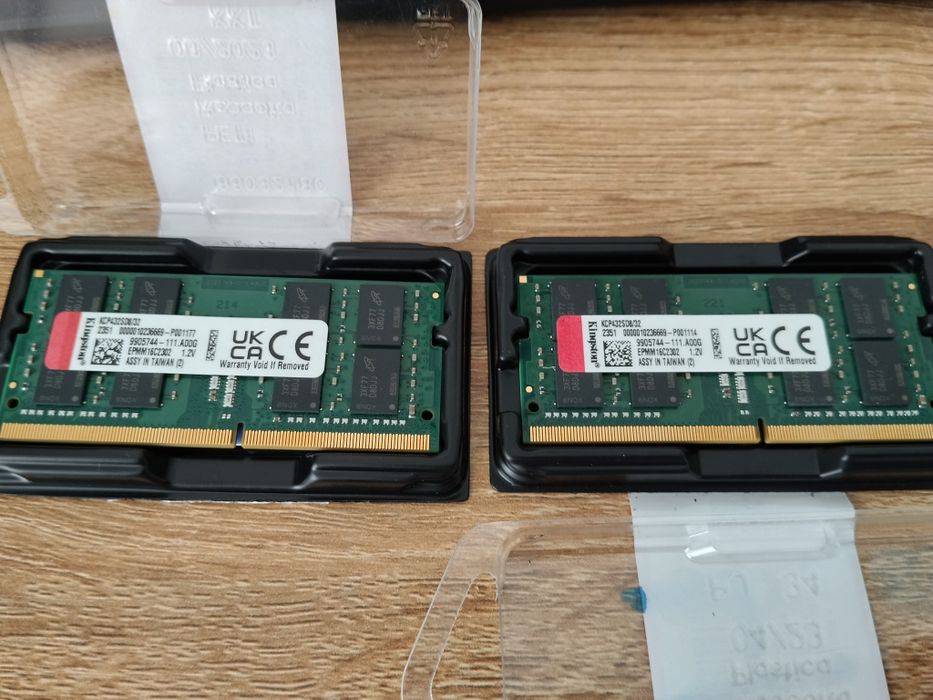 Memorie Laptop Kingston noua 64Gb DDR4 3200 64 32 Gb 32GB