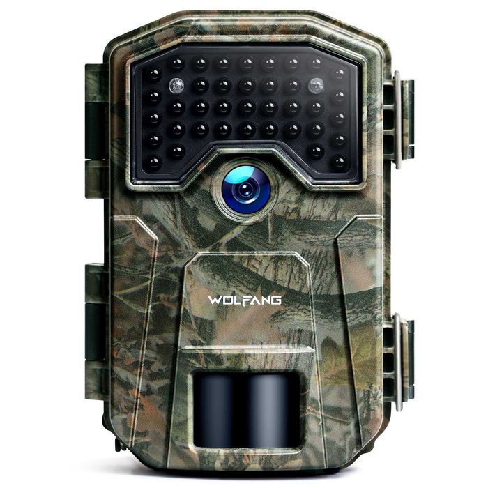 Ловна Камера за Наблюдение WOLFANG 2160P 48MP HD, Night Vision, IP66 Waterproof