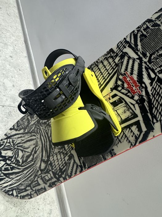 Сноуборд Rossignol + автомати 2026 DRAKE FIFTY lime/black