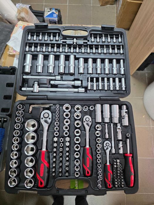 Set de chei tubulare Stier 179 piese