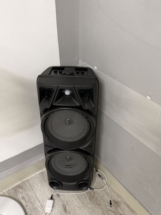 Колонка с микрофоном в идеальном состоянии