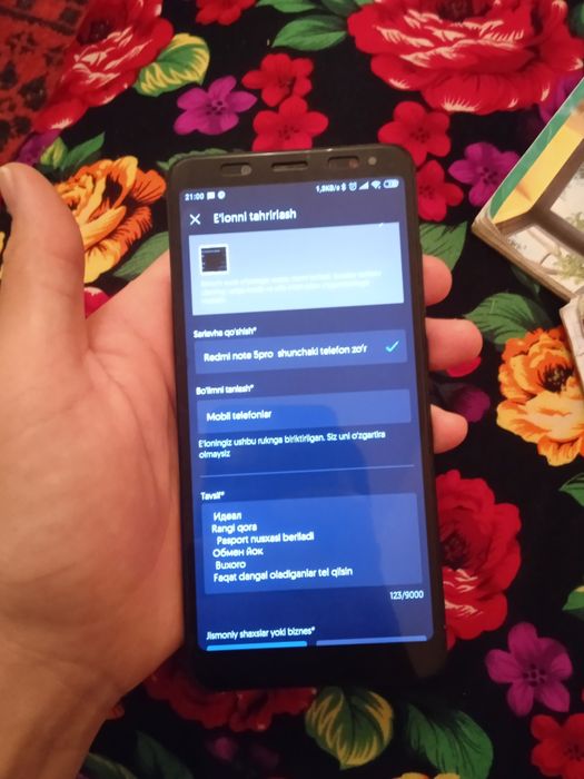 Redmi note 5pro  shunchaki telefon zoʻr