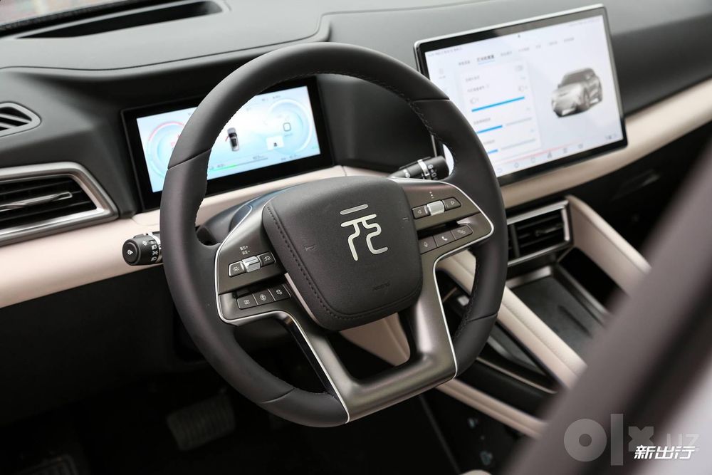 Матовое защитное стекло на табло + монитор BYD Yuan UP