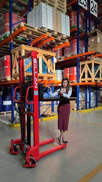 KASPI 0-0-12! Штабелер гидравлический БОСТОН М на 1,5 т.