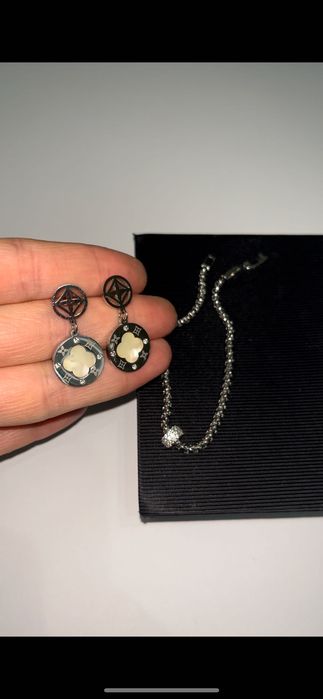 Серьги и браслет