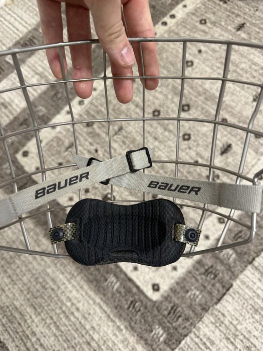 Маска Bauer серебрянная