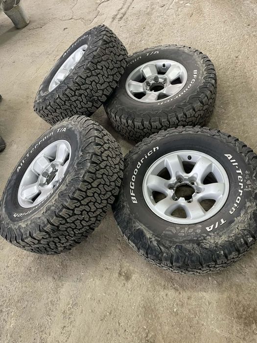 Джанти с гуми Nissan Patrol y61 6x139.7
