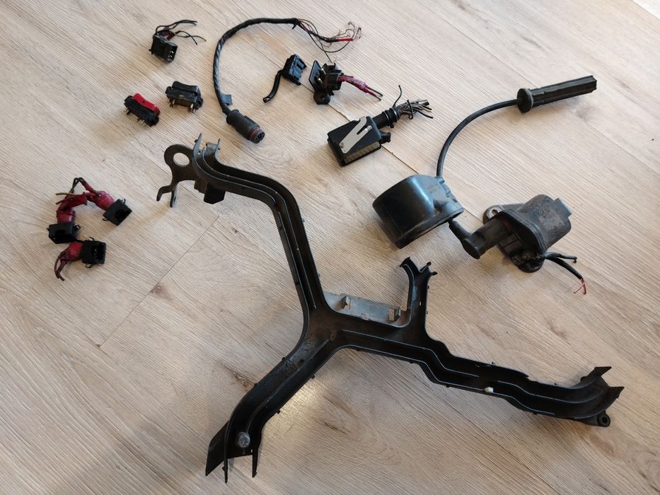 Коса. Катушка фишки разьемы кожух. м111Мерседес. Mercedes.