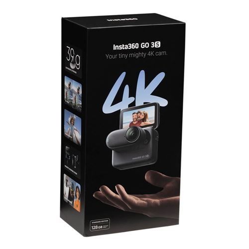 Insta360 GO 3S 128GB Black — экшн-камера 4K. Есть доставка