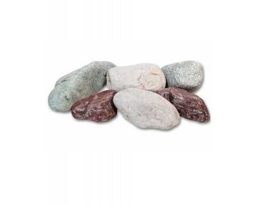 Микс Премиум (кварц, яшма, жадеит) 15 кг для бань и саун в Астане